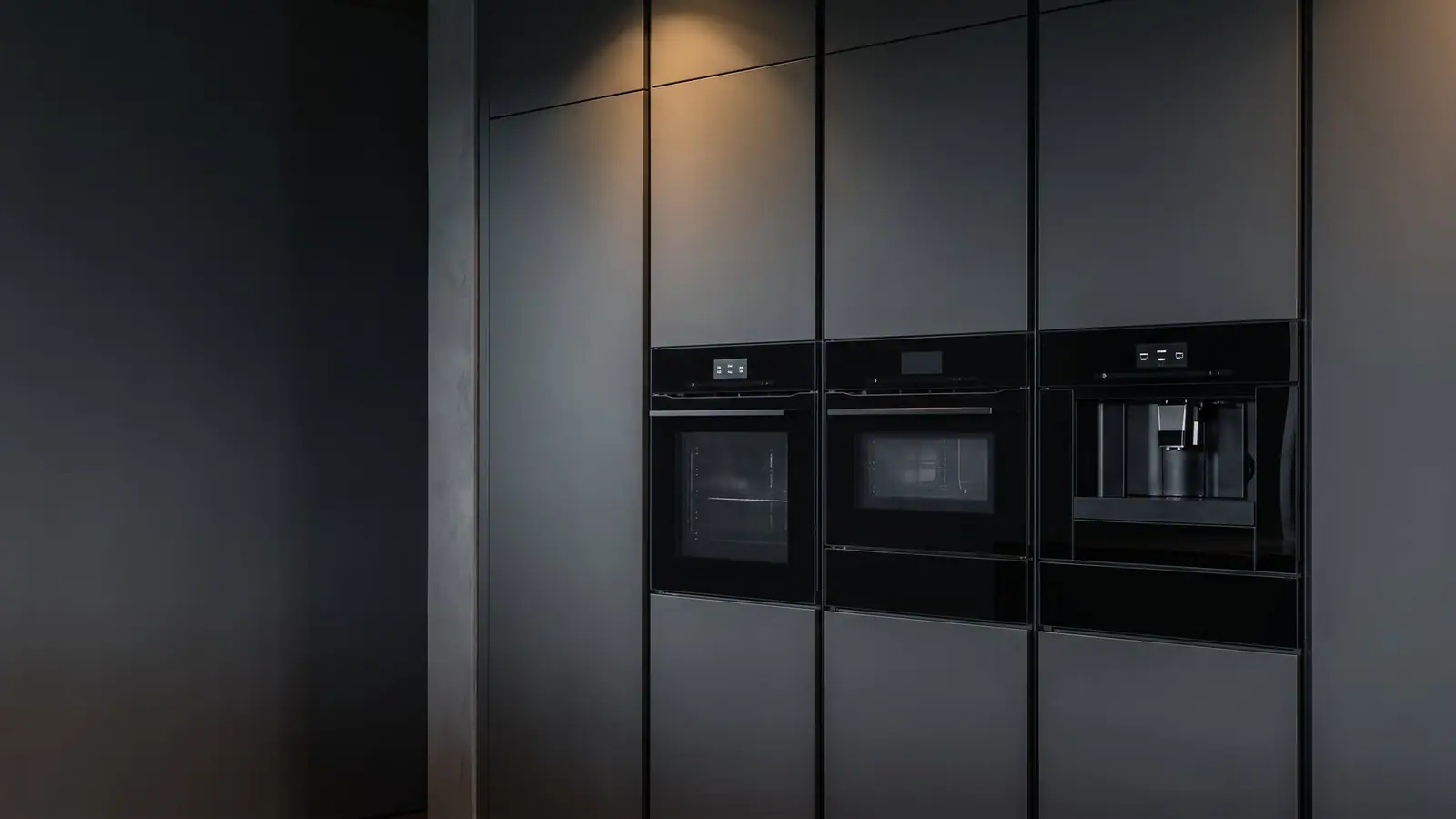 Miele dishwashers, ovens, laundry in a luxury kitchen
